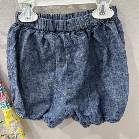 Next Floral Lemons Chambray Dress & Bloomers Outfit - Picture 12 of 12